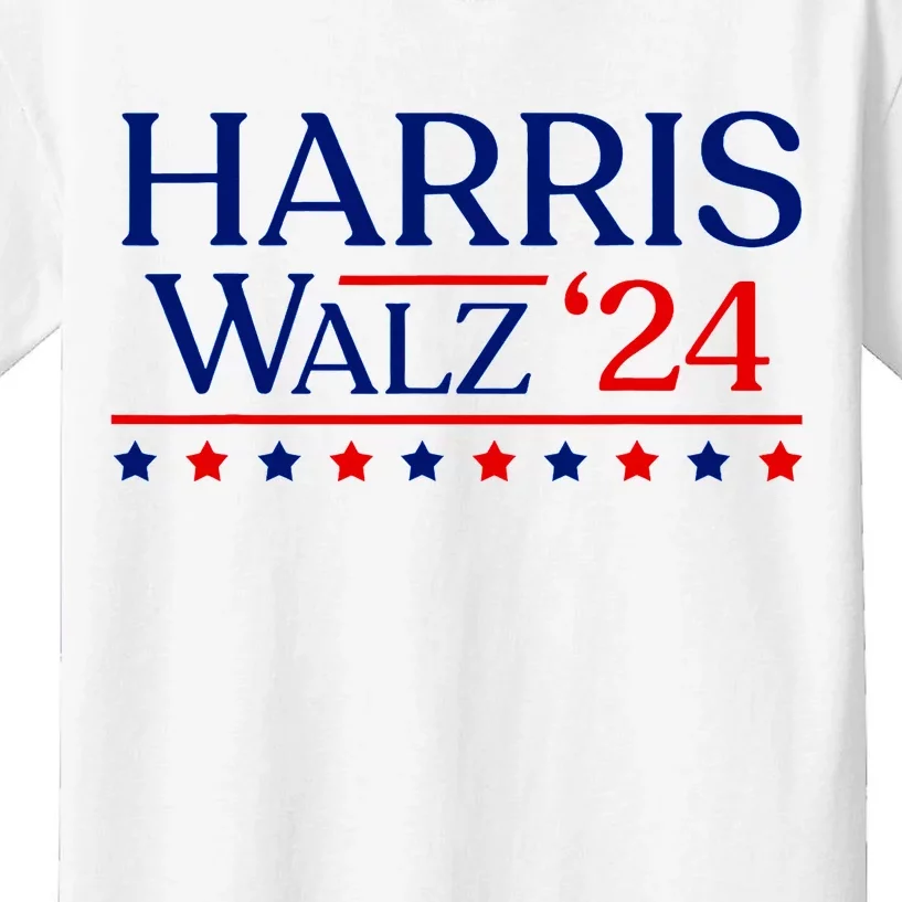 President Harris Walz 2024 Election Tim Kmala Kids T-Shirt