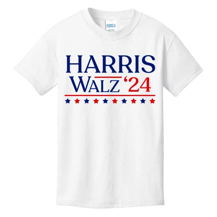 President Harris Walz 2024 Election Tim Kmala Kids T-Shirt