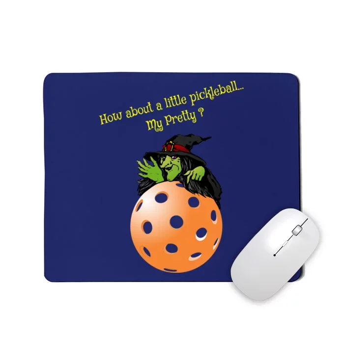 Pickleball Halloween Witch | Fun Pickleball | Great Pickleball Mousepad