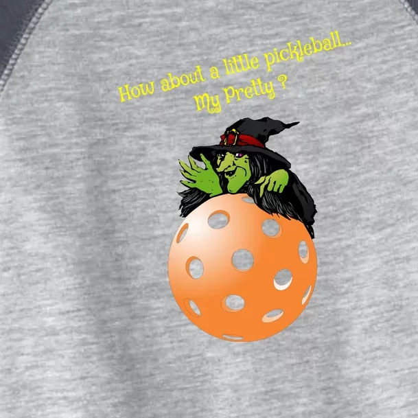 Pickleball Halloween Witch | Fun Pickleball | Great Pickleball Toddler Fine Jersey T-Shirt