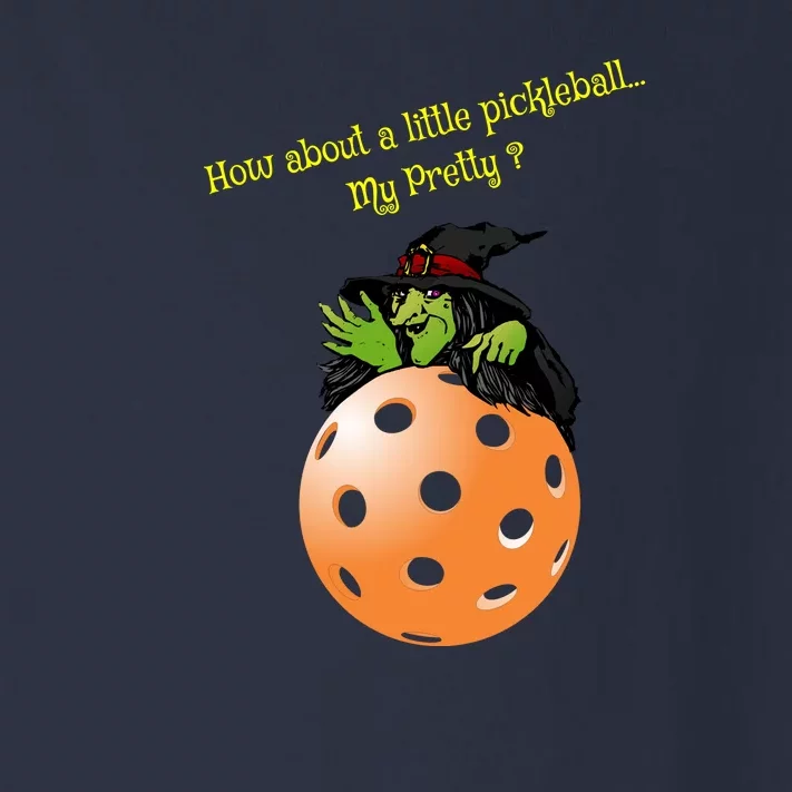 Pickleball Halloween Witch | Fun Pickleball | Great Pickleball Toddler Long Sleeve Shirt