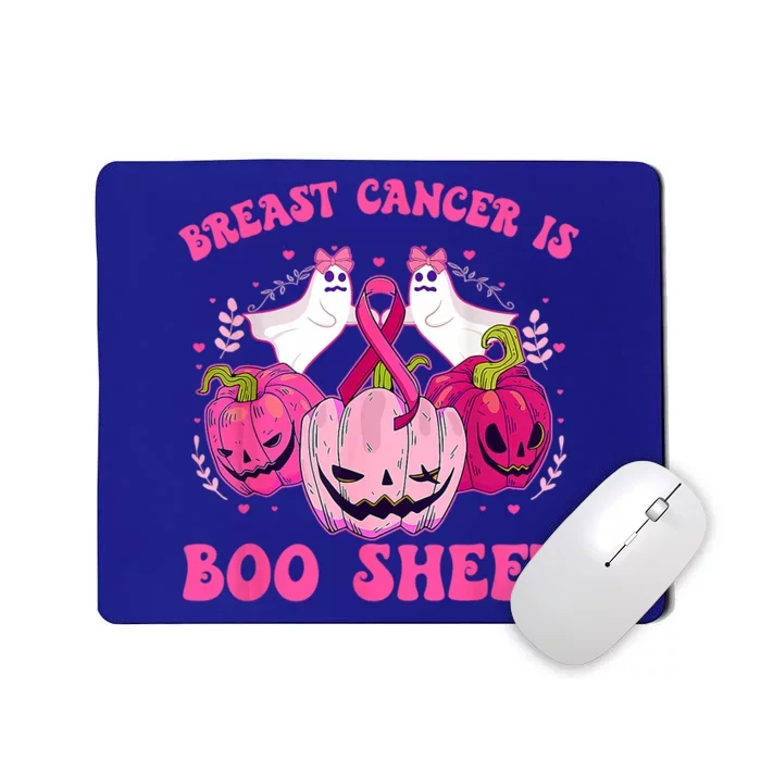 Pink Halloween Wife Pink Breast Cancer Is Boo Sheet Meaningful Gift Mousepad