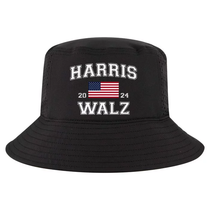 President Harris Walz 2024 Kamala Harris Tim Walz Vote Cool Comfort Performance Bucket Hat