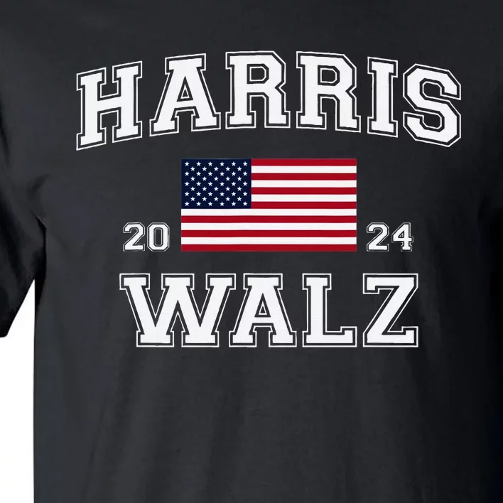 President Harris Walz 2024 Kamala Harris Tim Walz Vote Tall T-Shirt