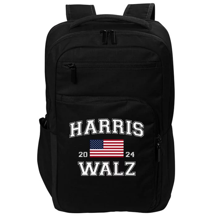 President Harris Walz 2024 Kamala Harris Tim Walz Vote Impact Tech Backpack