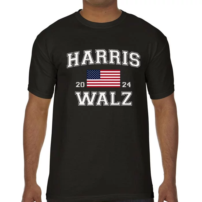 President Harris Walz 2024 Kamala Harris Tim Walz Vote Comfort Colors T-Shirt