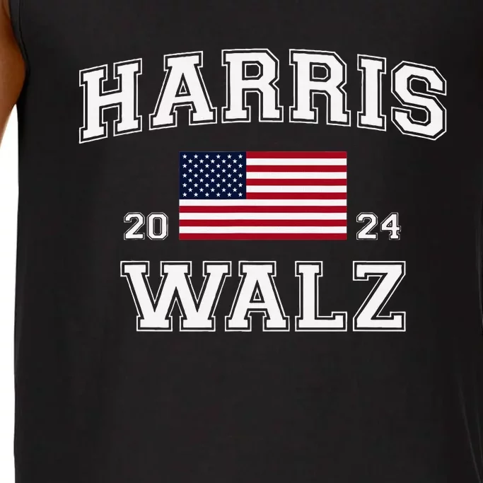 President Harris Walz 2024 Kamala Harris Tim Walz Vote Comfort Colors® Tank Top