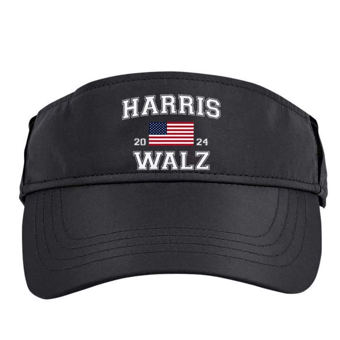 President Harris Walz 2024 Kamala Harris Tim Walz Vote Adult Drive Performance Visor