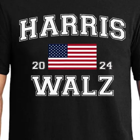 President Harris Walz 2024 Kamala Harris Tim Walz Vote Pajama Set