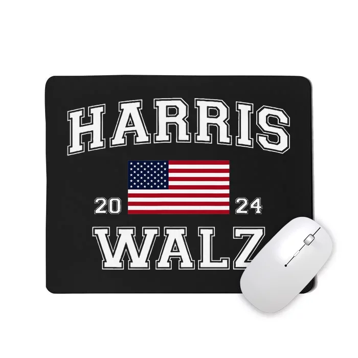 President Harris Walz 2024 Kamala Harris Tim Walz Vote Mousepad