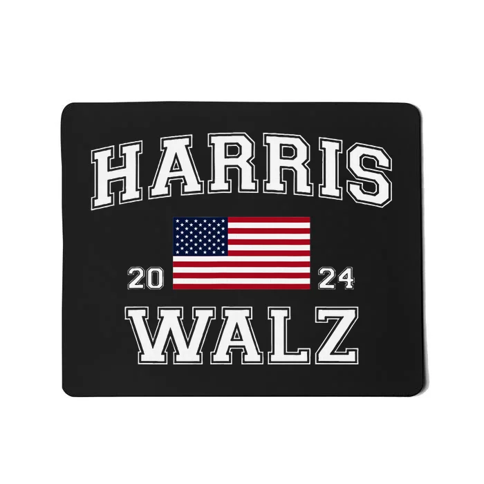 President Harris Walz 2024 Kamala Harris Tim Walz Vote Mousepad