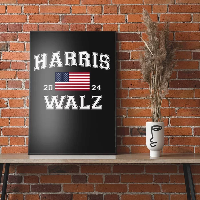 President Harris Walz 2024 Kamala Harris Tim Walz Vote Poster