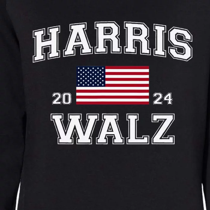 President Harris Walz 2024 Kamala Harris Tim Walz Vote Womens California Wash Sweatshirt