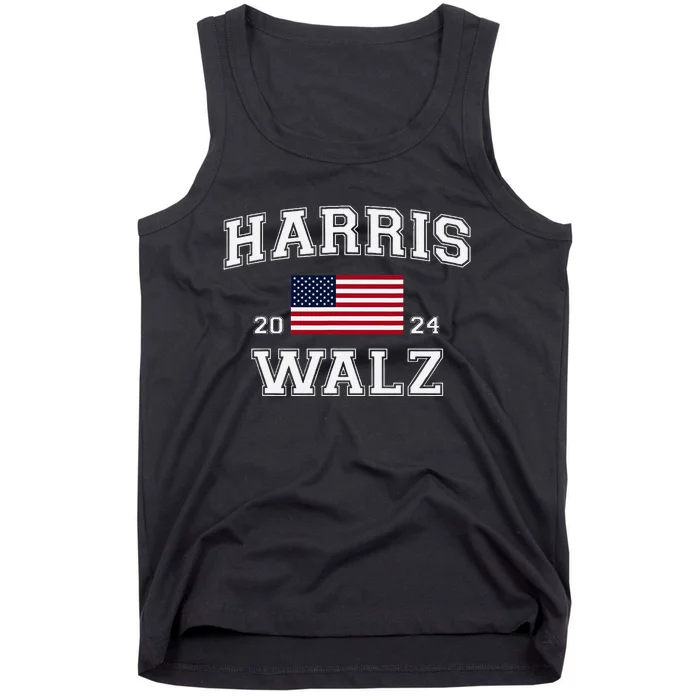 President Harris Walz 2024 Kamala Harris Tim Walz Vote Tank Top