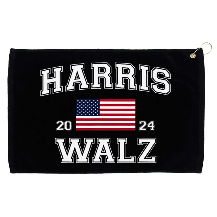 President Harris Walz 2024 Kamala Harris Tim Walz Vote Grommeted Golf Towel