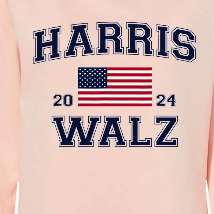 President Harris Walz 2024 Kamala Harris Tim Walz Vote Womens California Wash Sweatshirt