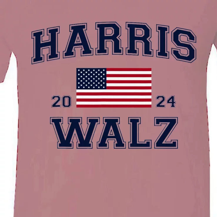 President Harris Walz 2024 Kamala Harris Tim Walz Vote V-Neck T-Shirt