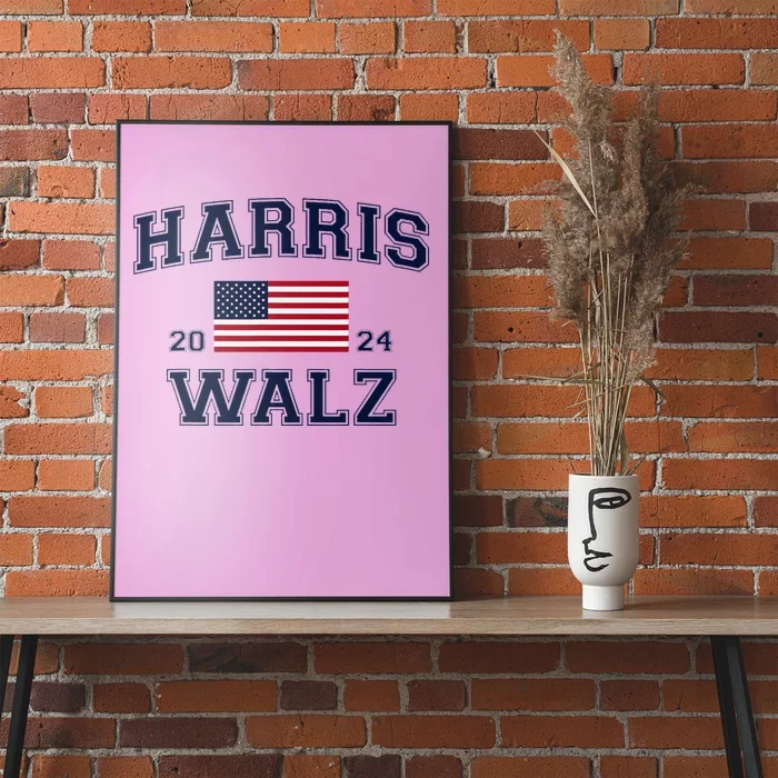 President Harris Walz 2024 Kamala Harris Tim Walz Vote Poster