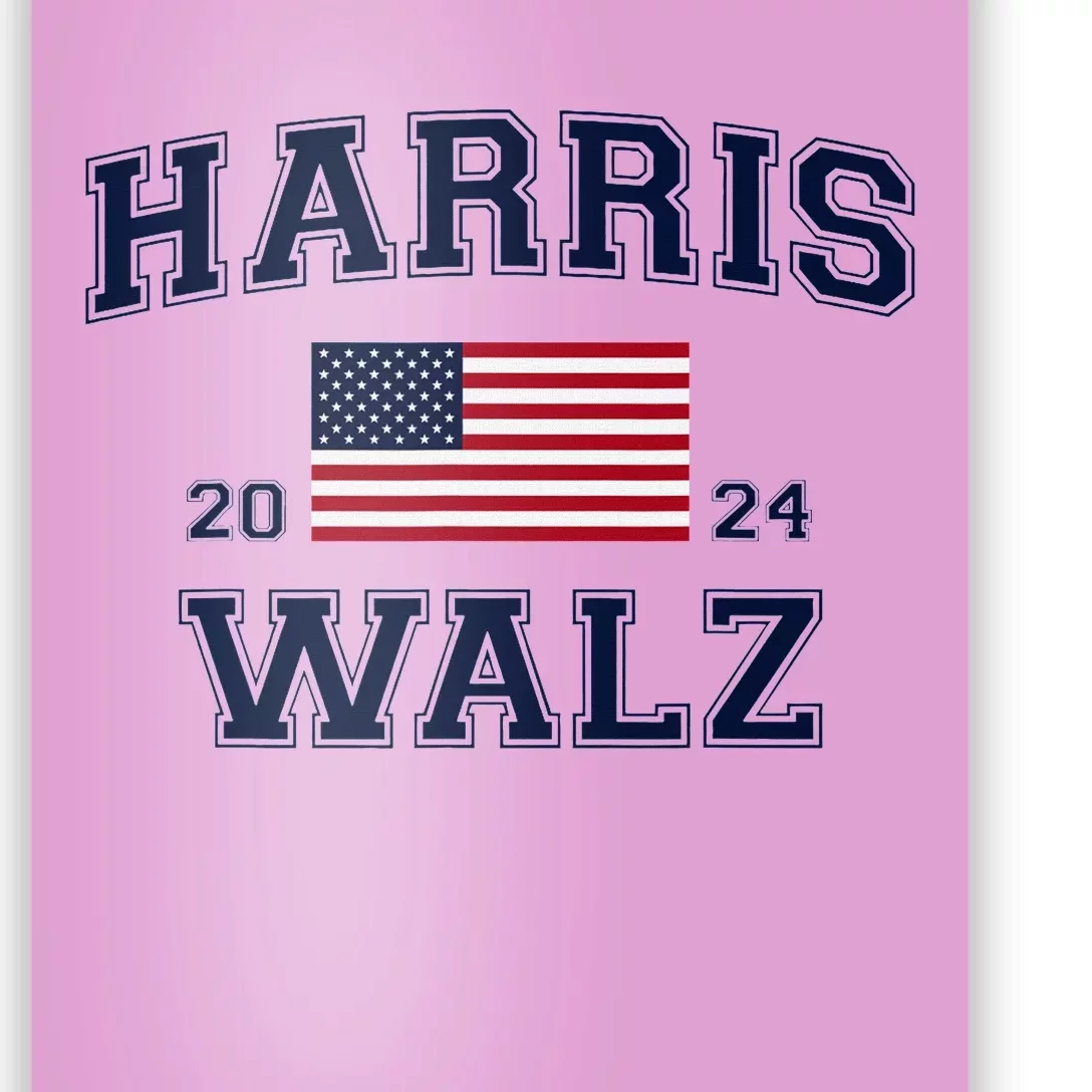 President Harris Walz 2024 Kamala Harris Tim Walz Vote Poster