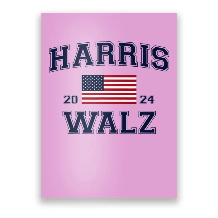 President Harris Walz 2024 Kamala Harris Tim Walz Vote Poster