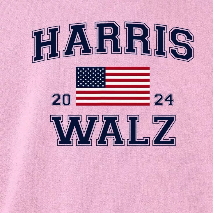 President Harris Walz 2024 Kamala Harris Tim Walz Vote Toddler Hoodie