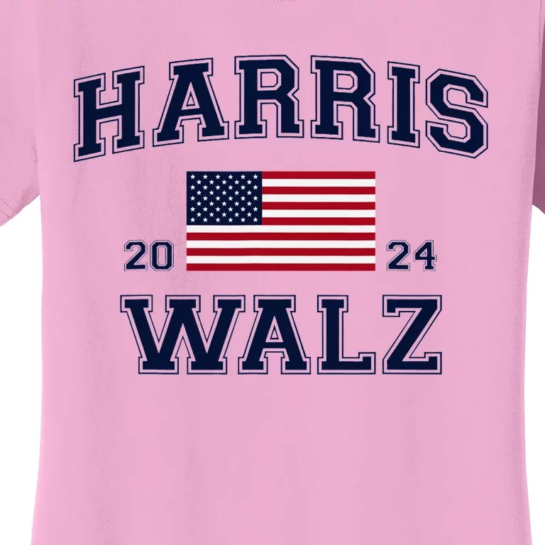 President Harris Walz 2024 Kamala Harris Tim Walz Vote Women's T-Shirt