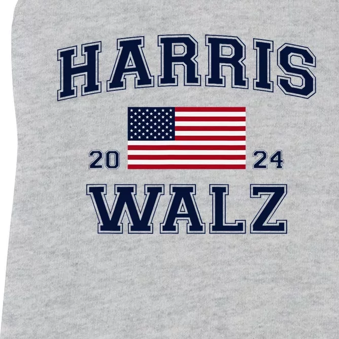 President Harris Walz 2024 Kamala Harris Tim Walz Vote Women's Racerback Tank