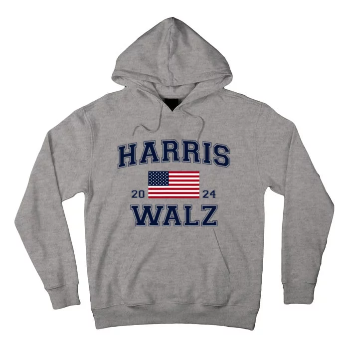 President Harris Walz 2024 Kamala Harris Tim Walz Vote Tall Hoodie