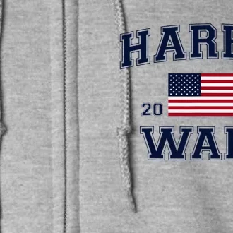 President Harris Walz 2024 Kamala Harris Tim Walz Vote Full Zip Hoodie