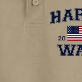 President Harris Walz 2024 Kamala Harris Tim Walz Vote Dry Zone Grid Performance Polo