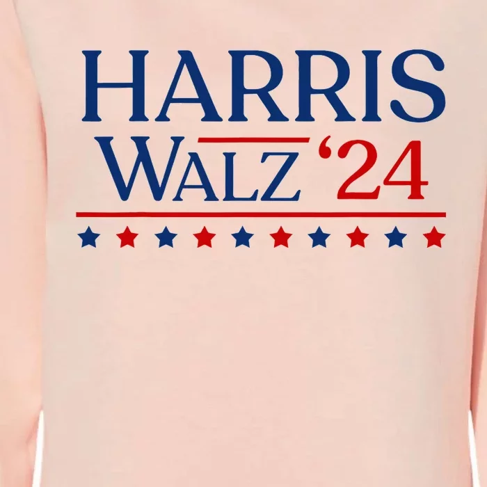 President Harris Walz 2024 Kamala Harris Tim Walz Vote Womens California Wash Sweatshirt