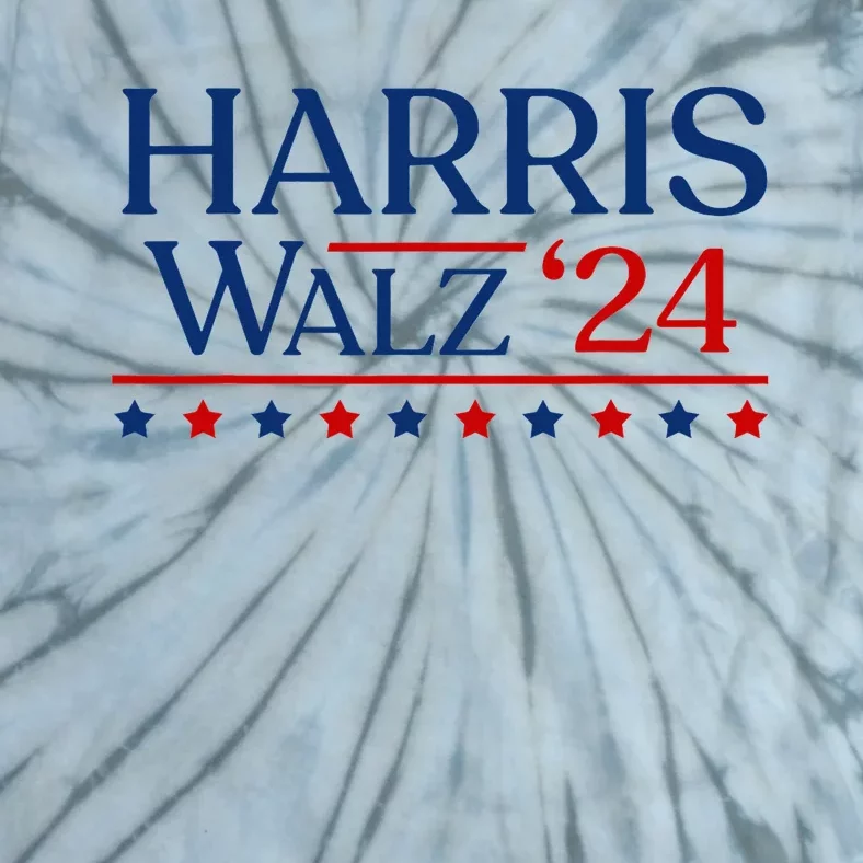 President Harris Walz 2024 Kamala Harris Tim Walz Vote Tie-Dye T-Shirt