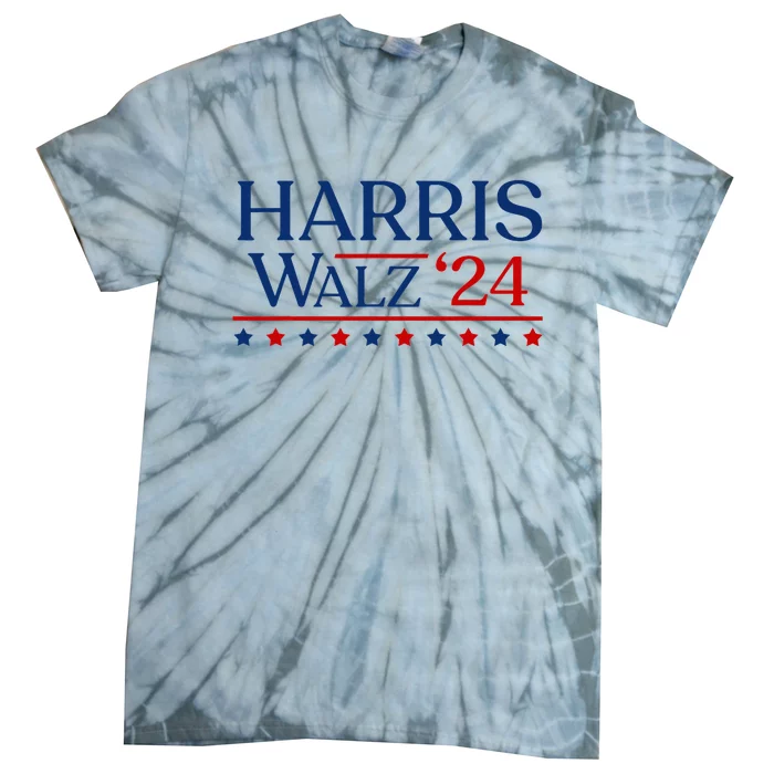 President Harris Walz 2024 Kamala Harris Tim Walz Vote Tie-Dye T-Shirt