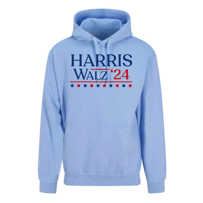 President Harris Walz 2024 Kamala Harris Tim Walz Vote Unisex Surf Hoodie