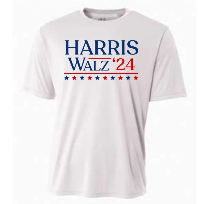 President Harris Walz 2024 Kamala Harris Tim Walz Vote Cooling Performance Crew T-Shirt