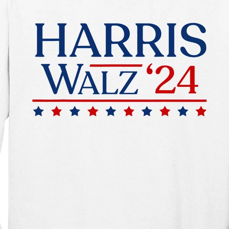 President Harris Walz 2024 Kamala Harris Tim Walz Vote Long Sleeve Shirt