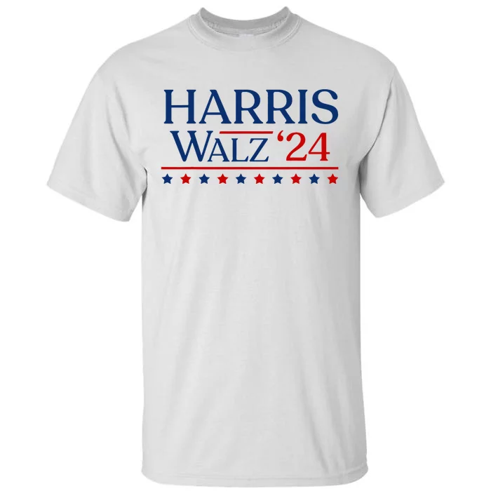 President Harris Walz 2024 Kamala Harris Tim Walz Vote Tall T-Shirt