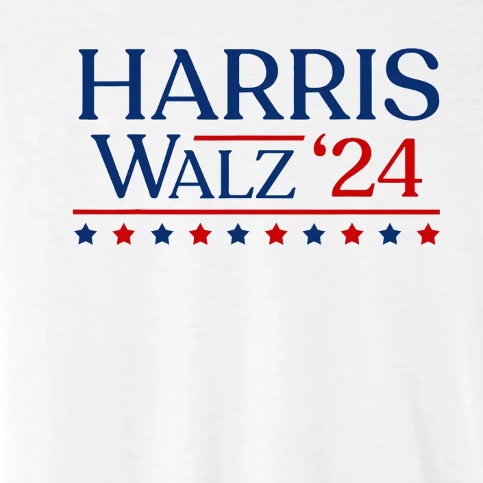 President Harris Walz 2024 Kamala Harris Tim Walz Vote ChromaSoft Performance T-Shirt