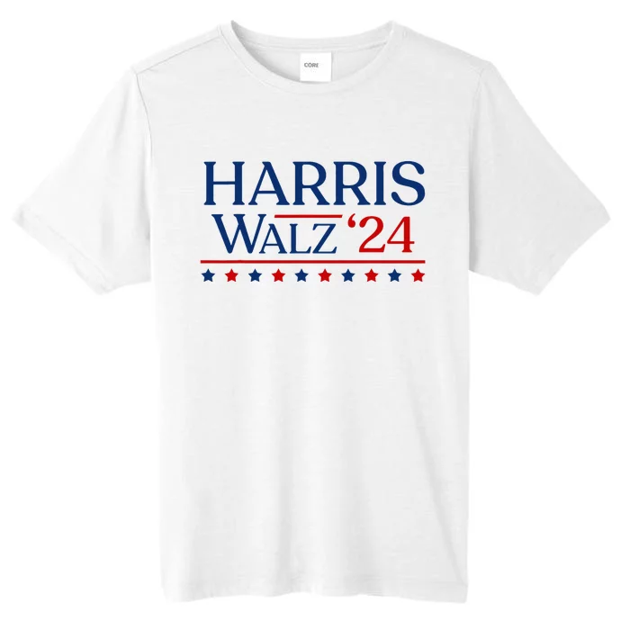 President Harris Walz 2024 Kamala Harris Tim Walz Vote ChromaSoft Performance T-Shirt