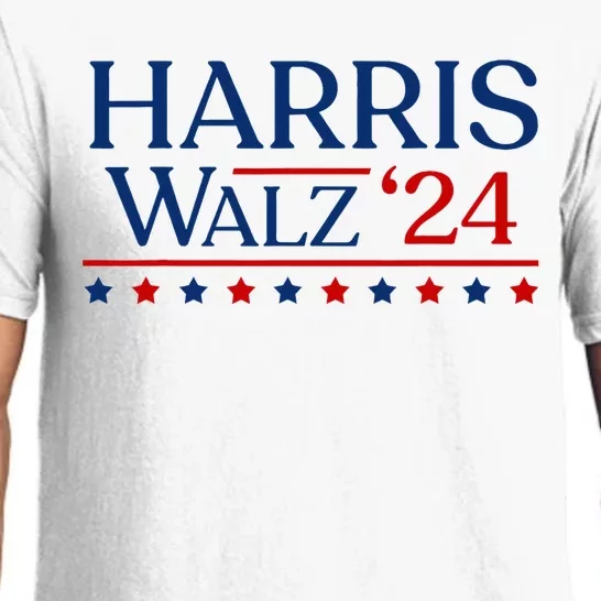 President Harris Walz 2024 Kamala Harris Tim Walz Vote Pajama Set