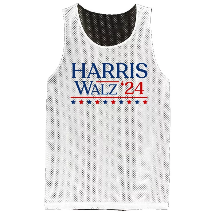 President Harris Walz 2024 Kamala Harris Tim Walz Vote Mesh Reversible Basketball Jersey Tank