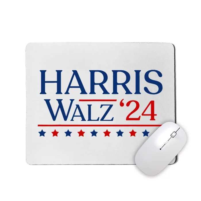 President Harris Walz 2024 Kamala Harris Tim Walz Vote Mousepad