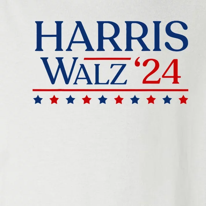 President Harris Walz 2024 Kamala Harris Tim Walz Vote Toddler Long Sleeve Shirt