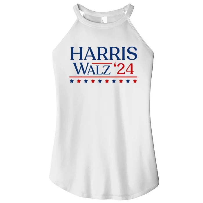 President Harris Walz 2024 Kamala Harris Tim Walz Vote Women’s Perfect Tri Rocker Tank