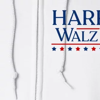 President Harris Walz 2024 Kamala Harris Tim Walz Vote Full Zip Hoodie