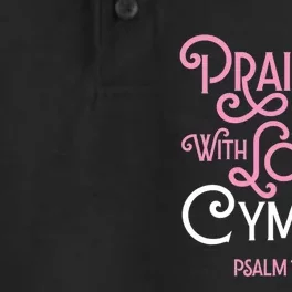 Praise Him With Loud Cymbals Psalm 150 5 Bible Quote Dry Zone Grid Performance Polo