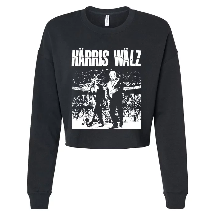 Pleitch Harris Walz Husker Du Cropped Pullover Crew