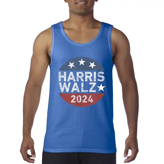 President Harris Walz 2024 Kamala Harris Tim Walz Vote Tank Top