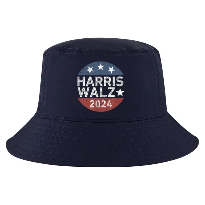 President Harris Walz 2024 Kamala Harris Tim Walz Vote Cool Comfort Performance Bucket Hat