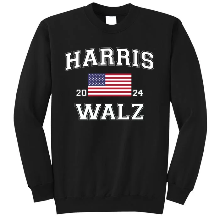 President Harris Walz 2024 Tall Sweatshirt